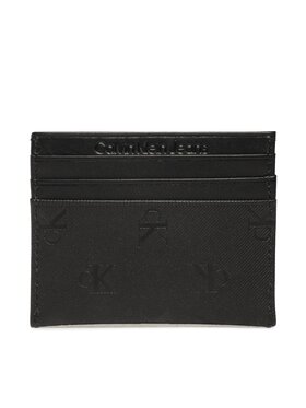 Calvin Klein Jeans Calvin Klein Jeans Kreditkartenetui Monogram Soft Cardholder 6Cc Aop K50K510150 Schwarz