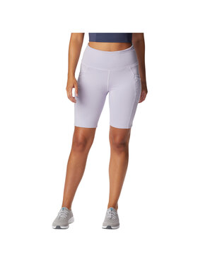 Columbia Columbia Szorty sportowe Columbia Windgates Half Tight Fioletowy Regular Fit