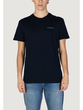 Tommy Jeans Tommy Jeans T-shirt TJM LINEAR Blu Shirt Fit