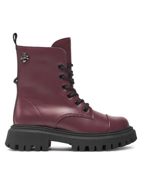 Geox Geox Kozaki J Maquinnens Girl J46M6B 000CN C7357 M Bordowy
