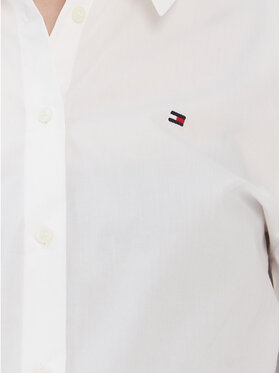 Tommy Hilfiger Tommy Hilfiger Särk WW0WW43577 Valge Regular Fit
