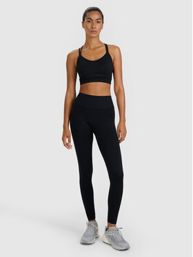4F 4F Legginsy MULTI ACTIVE Czarny Slim Fit