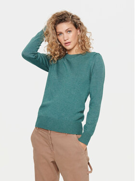 Saint Tropez Saint Tropez Sweater 30511753 Zöld Regular Fit