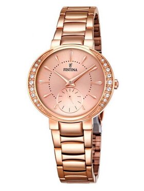 Festina Festina Zegarek 16911/1 Różowe złoto
