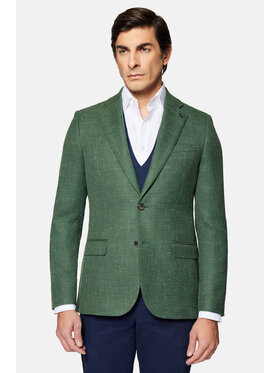 Lancerto Lancerto Marynarka Glendale MA073124000006 Zielony Slim Fit
