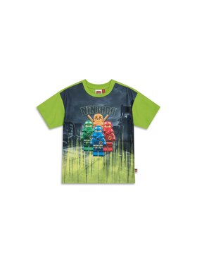 LEGO LEGO T-Shirt 11011335/8006 Zielony Regular Fit