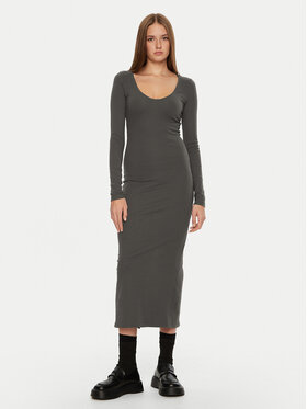 Brave Soul Brave Soul Φόρεμα καθημερινό LDRJ-624HOLLY Γκρι Regular Fit