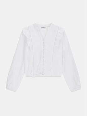 Guess Kids Guess Kids Top 178445 Biały Classic Fit