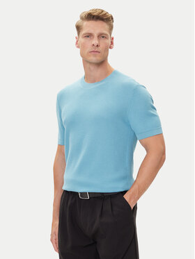 BOSS BOSS T-shirt H-Ianni 50543161 Plava Regular Fit