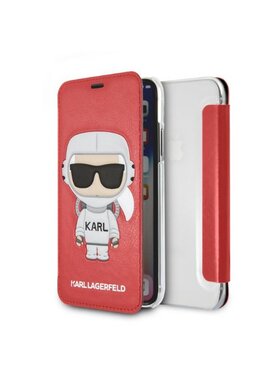 KARL LAGERFELD KARL LAGERFELD Etui na telefon iPhone X/ Xs Czerwony