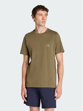 adidas adidas Koszulka techniczna 161507 Zielony Regular Fit