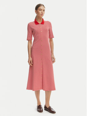 Tommy Hilfiger Tommy Hilfiger Igapäevane kleit WW0WW48776 Punane Regular Fit