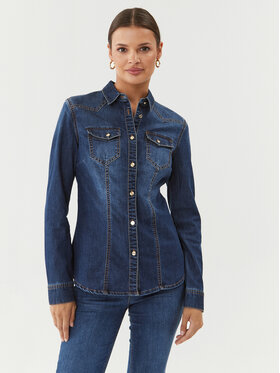 Gaudi Gaudi Jeansová bunda 321BD46001 Tmavomodrá Regular Fit