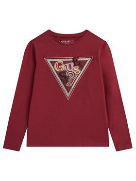 Guess Guess Blusa J5BI13 J1314 Rosso Regular Fit