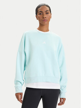 adidas adidas Džemperis ar kapuci Essentials Small Logo Feelcozy JV7300 Zaļš Loose Fit