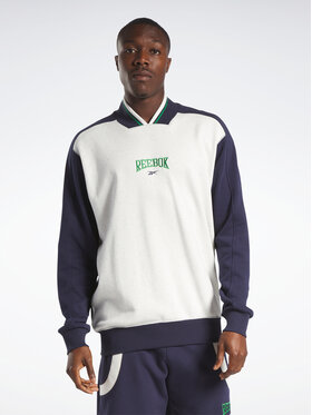 Reebok Reebok Bluza Classics Varsity Crew Sweatshirt HZ9805 Biały