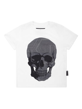 PHILIPP PLEIN PHILIPP PLEIN T-shirt 28203 Bianco Regular Fit