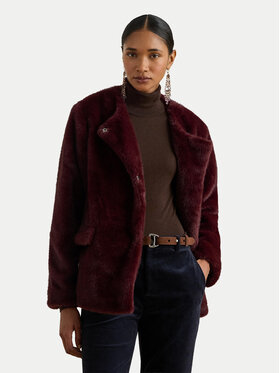 LAUREN RALPH LAUREN LAUREN RALPH LAUREN Шуба 297P04117001 Бордовий Regular Fit