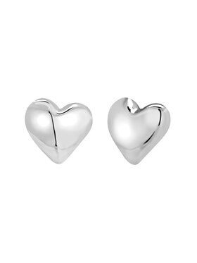 Breil Breil Kolczyki BIG HEART Srebrny