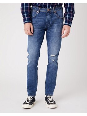 Wrangler Wrangler Jeansy LARSTON Niebieski Slim Fit