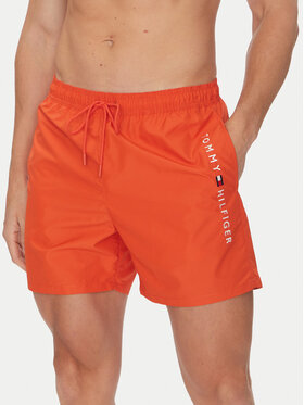 Tommy Hilfiger Tommy Hilfiger Ujumisšortsid UM0UM03258 Oranž Regular Fit