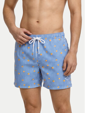Jack & Jones Jack & Jones Pantaloni scurți pentru înot Maui Breeze 12291425 Albastru Regular Fit