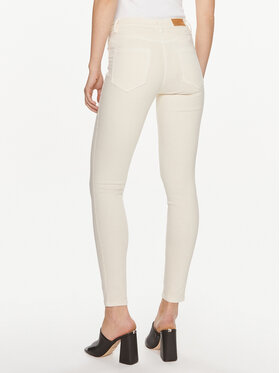 Vero Moda Jeans Hlače Flash 10307571 Écru Skinny Fit