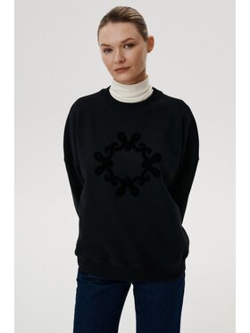 MARI PRETI MARI PRETI Felpa Onera Nero Oversize