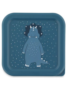 Trixie Baby Trixie Baby Pojemnik na żywność Zestaw pojemników na przekąski 3 szt. – Triceratops Granatowy