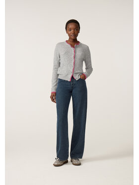 Fabienne Chapot Fabienne Chapot Kardigan 7000-1489-175 Szary Regular Fit