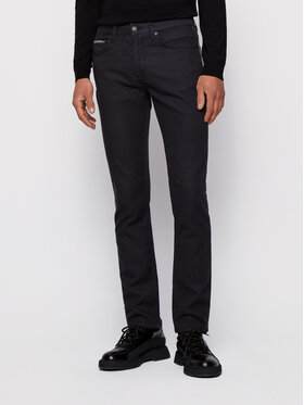 BOSS Boss Hlače Delaware3-1-20+ 50435156 Crna Slim Fit