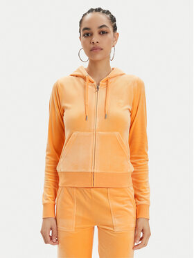 Juicy Couture Juicy Couture Світшот Robertson JCAP176 Оранжевий Slim Fit