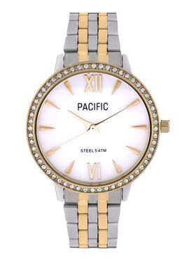 Pacific Pacific Zegarek Pacific-PC00425 Srebrny