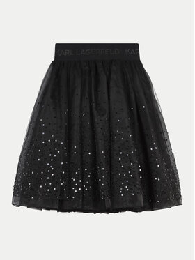 Karl Lagerfeld Kids Karl Lagerfeld Kids gonna di tulle Z30199 D Nero Regular Fit