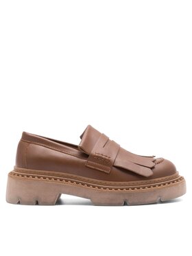 Badura Badura Loafersy SINES-23FW110-V Brązowy