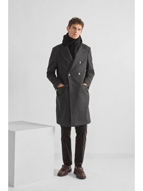 Selected Homme Selected Homme Cappotto di lana 16089380 Nero Regular Fit