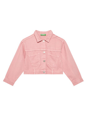 United Colors Of Benetton United Colors Of Benetton Prechodná bunda 21AQCN060 Ružová Regular Fit