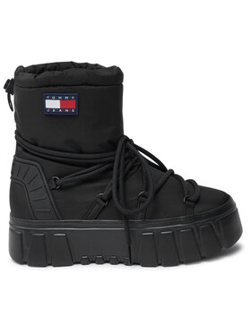 Tommy Jeans Tommy Jeans Μπότες Χιονιού EN0EN02601 Μαύρο
