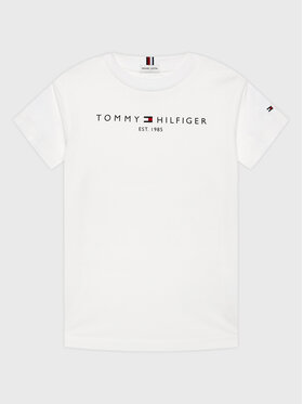 Tommy Hilfiger Tommy Hilfiger T-särk Essential KS0KS00210 M Valge Regular Fit