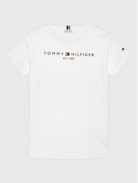 Tommy Hilfiger Tommy Hilfiger T-Shirt Essential KS0KS00210 M Weiß Regular Fit