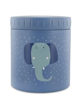 Trixie Baby Trixie Baby Termos obiadowy Termiczny pojemnik na jedzenie 500 ml - Słoń Niebieski