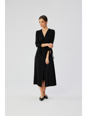 Stylove Stylove Letní šaty S365 Černá Comfortable Fit