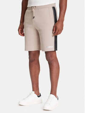 Guess Guess Szorty sportowe Z4RD04 KB3P2 Beżowy Regular Fit