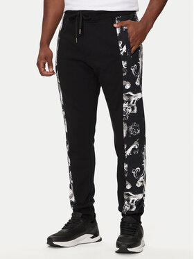 Versace Jeans Couture Versace Jeans Couture Teplákové nohavice 76GAA3C0 Čierna Regular Fit