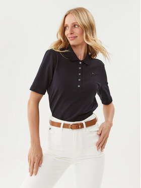 Tommy Hilfiger Tommy Hilfiger Polo Polo 1985 WW0WW37820 Tamnoplava Regular Fit