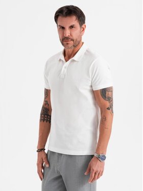 Ombre Ombre Polo OM-POSS-0103 Écru Regular Fit