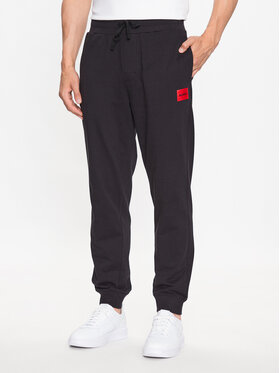 Hugo Hugo Sportinės kelnės Logo 50490270 Juoda Regular Fit