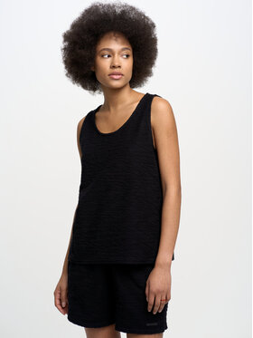 BIG STAR BIG STAR Top LOOSENA_906_150 Czarny Oversize