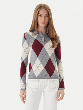 Tommy Hilfiger Tommy Hilfiger Pulover WW0WW48393 Colorat Regular Fit