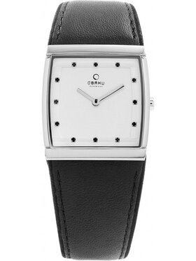 Obaku Obaku Zegarek V102LCCRB Czarny